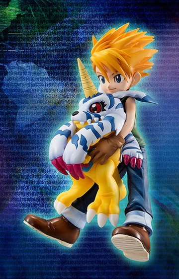 Gabumon, Yamato Ishida (Ishida Yamato & Gabumon), Digimon: Digital Monsters, MegaHouse, Pre-Painted, 1/10